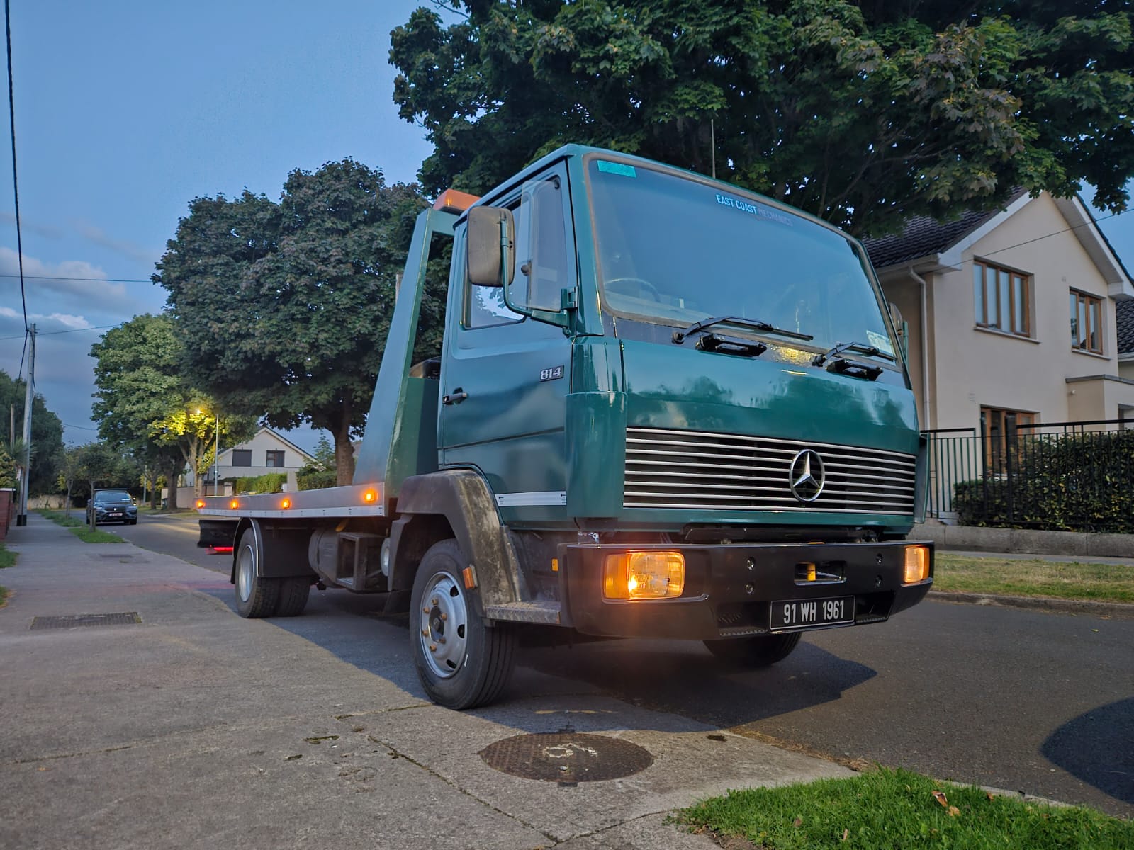 Mercedes 814 Flatbed